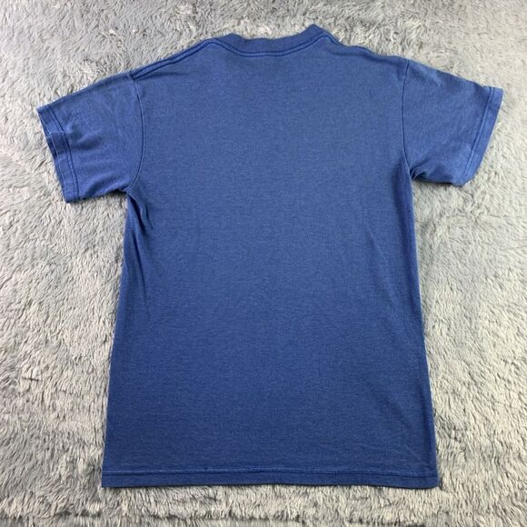Chevrolet Shirt Mens Small Blue Short Sleeve Detroit Mich USA #1 GM Chevy Tee - Picture 6 of 6